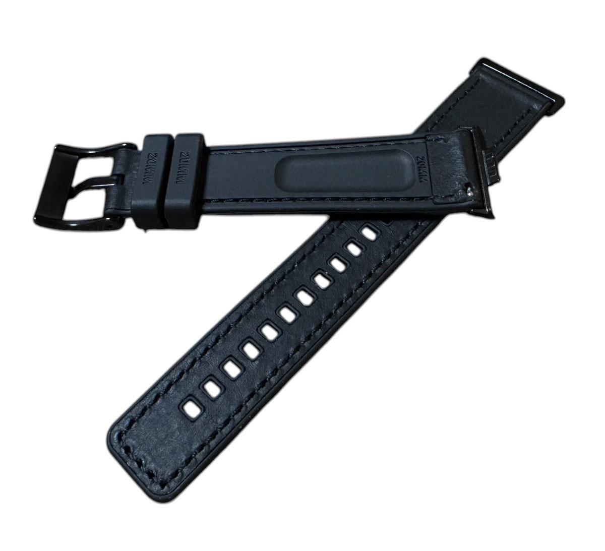 Ремешок Primolux Leather Silicone для смарт-часов Huawei Watch Fit 3/Fit 4/4 Pro Black (2705376017) - фото 2 Ремешок Primolux Leather Silicone для смарт-часов Huawei Watch Fit 3/Fit 4/4 Pro Black (2705376017) - фото 2