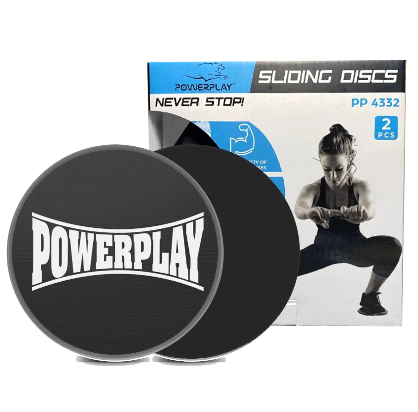 Диски-слайдеры для скольжения 4332 PowerPlay Sliding Disk ⌀ 18Черный (PP_4332)