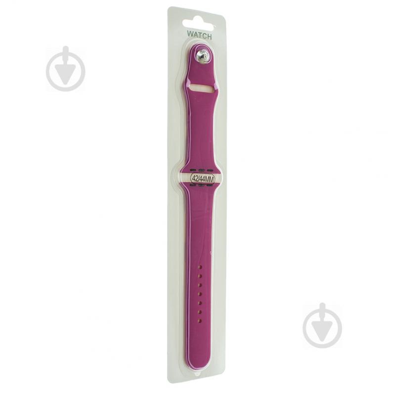 Ремешок силиконовый Apple для Watch Series 4 44 mm/ Series 3 42 mm Light Purple (00007324)