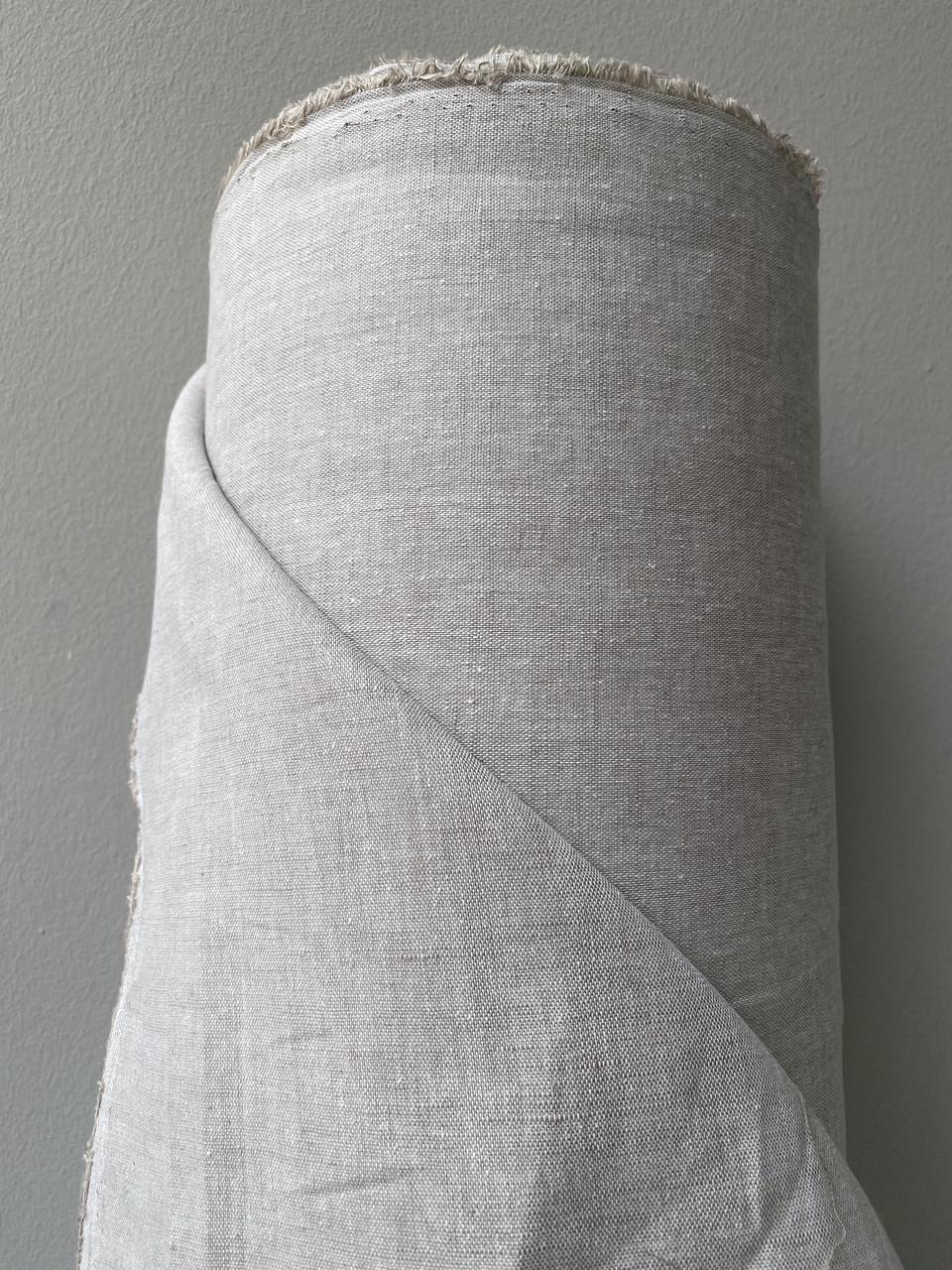 Ткань LINEN PLUS льняная 220 см 9/133 Серый Ткань LINEN PLUS льняная 220 см 9/133 Серый