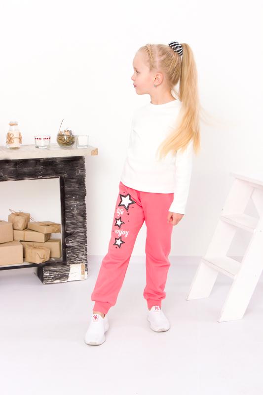 Штани для дівчинки Носи Своє 110 см Рожевий (6155-023-33-1-v38)