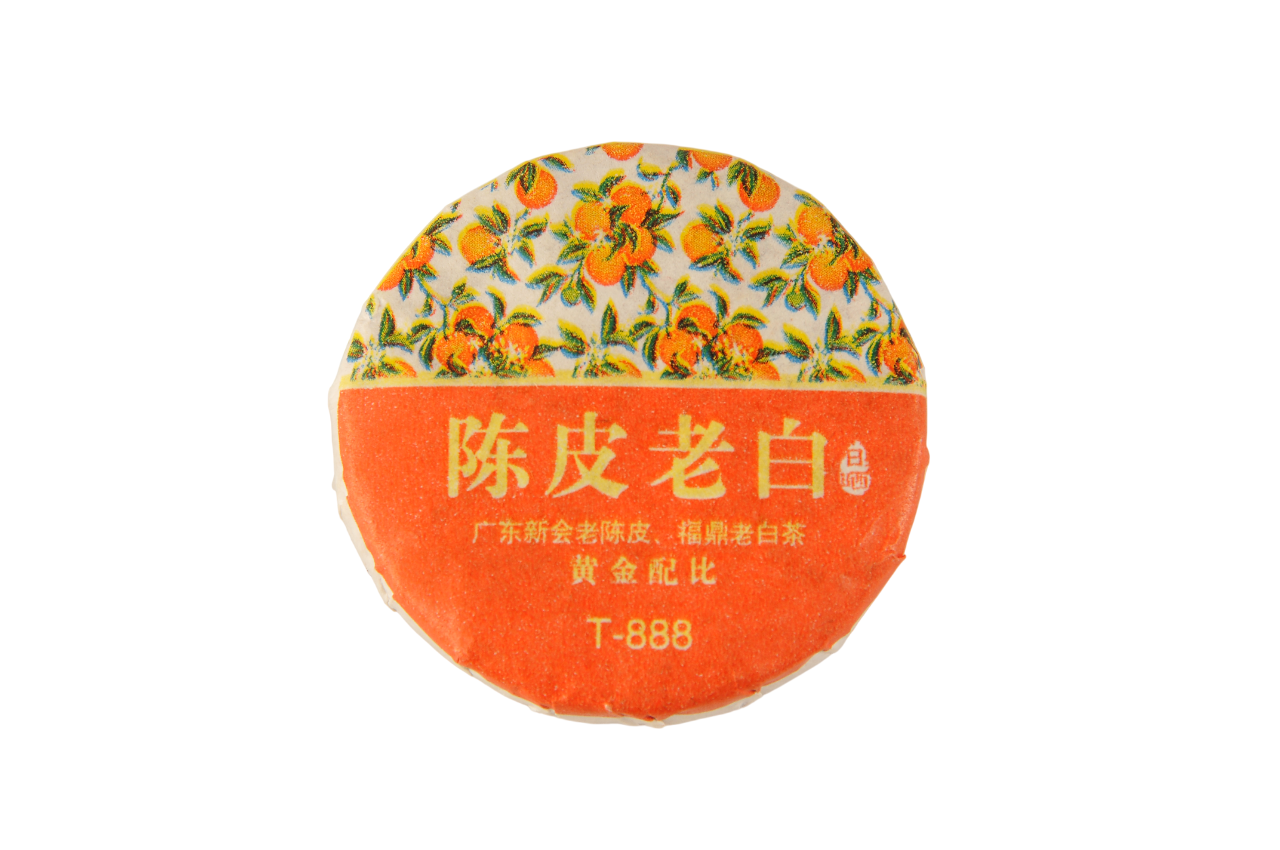 Чай белый выдержанный Лао Бай Ча из Чэнь Пи Фудинь + Гуандун 7 г