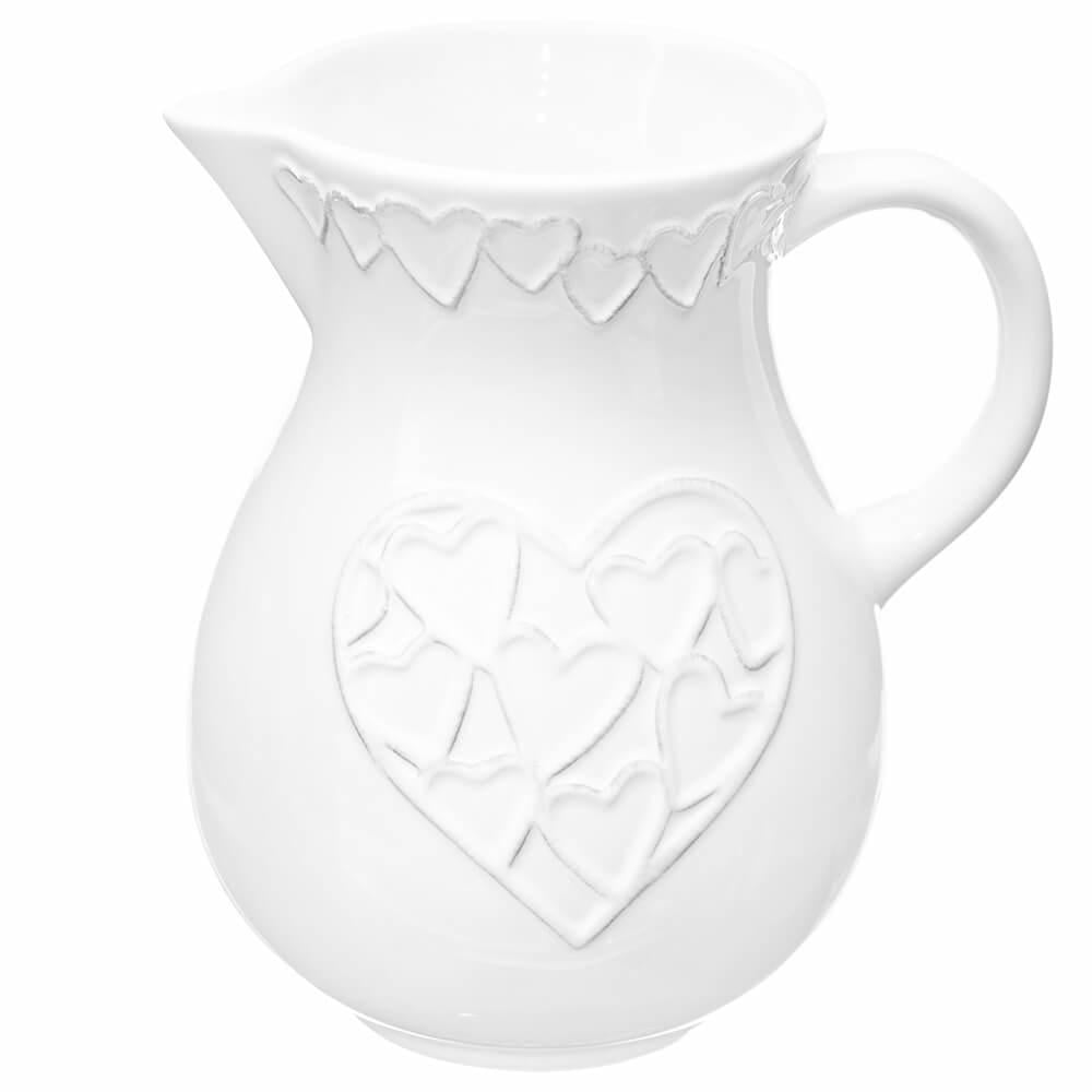 Кувшин керамический Сердца 750 мл (005AS)