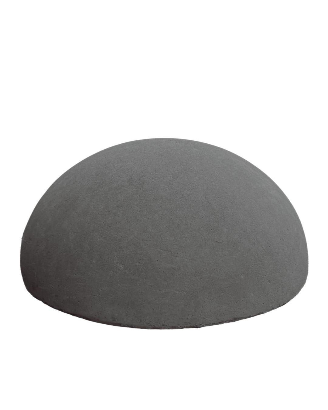 Напівсфера бетонна Міцно S 410х220 мм 48 кг Сірий (6547)