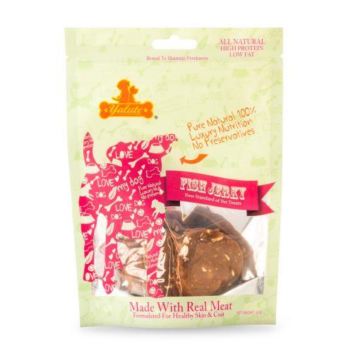 Ласощі Yalute Salmon and Oats in Heart Shape для собак лосось та овес 100 г