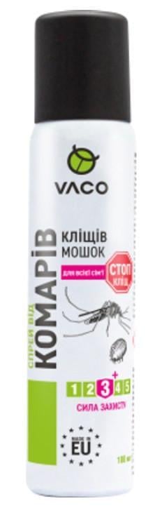 Аерозоль від комарів/кліщів та мошок VACO 100 мл (2654508672)