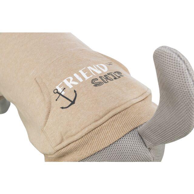 Худі для собак Trixie BE NORDIC Flensburg XS 27 см Пісок (TX-680731) - фото 3 Худі для собак Trixie BE NORDIC Flensburg XS 27 см Пісок (TX-680731) - фото 3