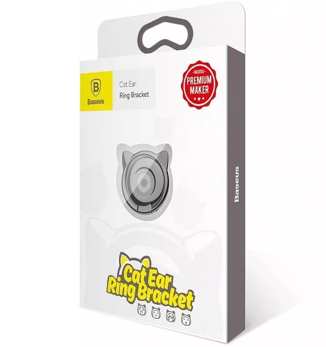 Кільце-тримач для смартфона Baseus SUMA-01 Чорний - фото 5 Кільце-тримач для смартфона Baseus SUMA-01 Чорний - фото 5