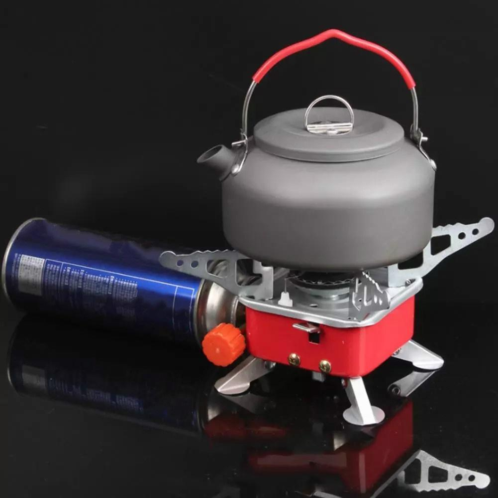 Газовая горелка Portable Stove с пьезоподжигом и 4 Баллона (a90ca2f6) - фото 7