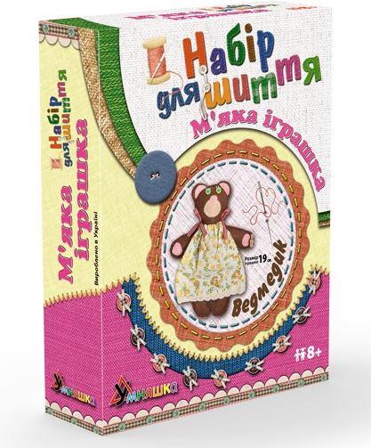 Набор для шитья мягкой игрушки Мишка 25х5х10 см (RN-250-N-1483) Набор для шитья мягкой игрушки Мишка 25х5х10 см (RN-250-N-1483)