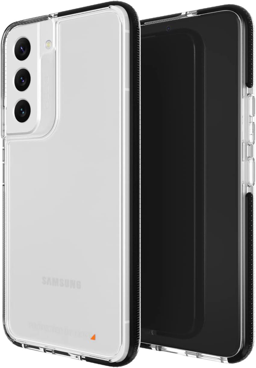 Противоударный прозрачный чехол GEAR4 Santa Cruz D3O для Samsung Galaxy S22 Plus (6,6") Crystal Black (12279472) - фото 6