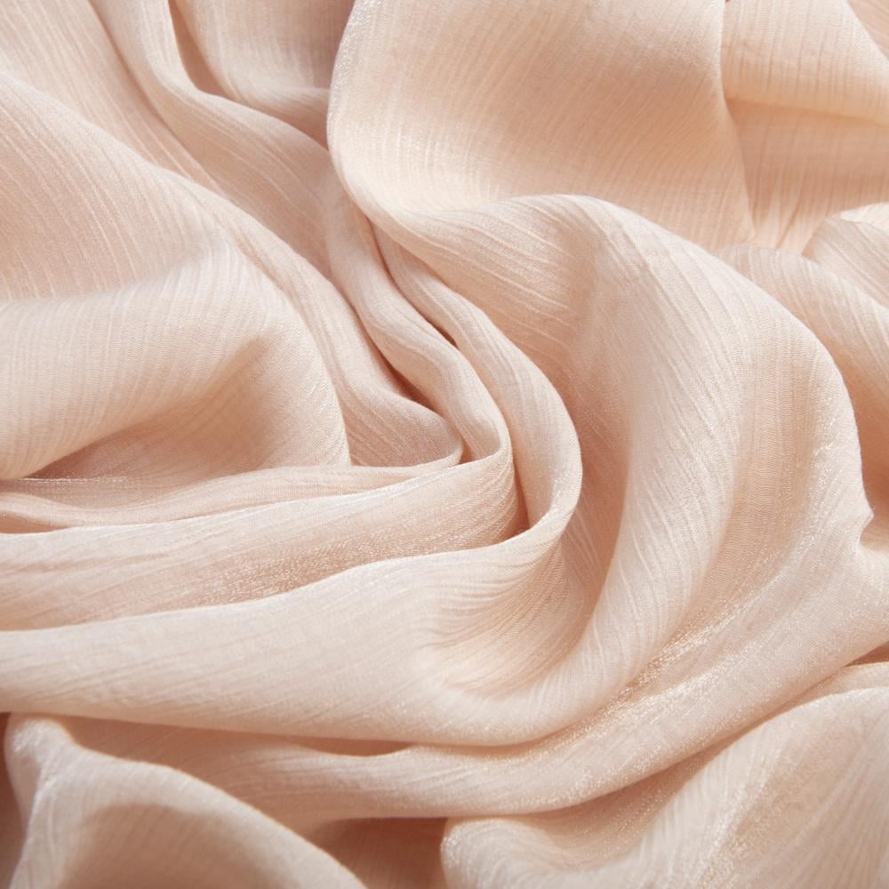 Тканина шифон блиск Сандрікс однотонна Бежевий (24638)