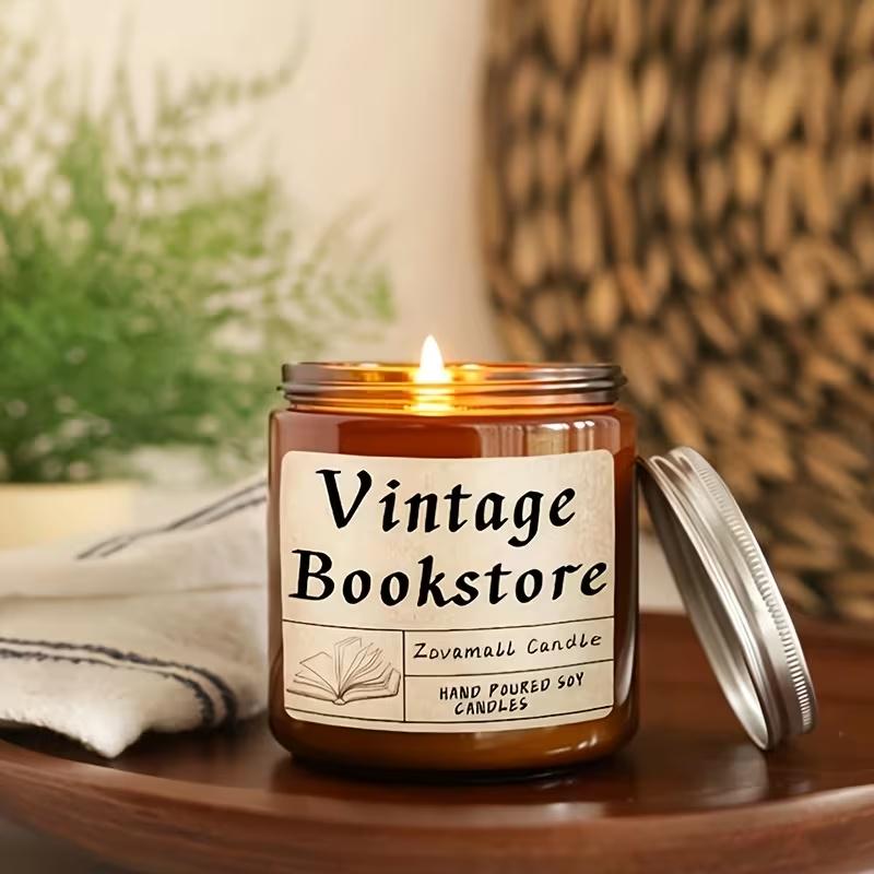 Аромасвечка Vintage Bookstore соевая 200 мл (37242560) - фото 2 Аромасвечка Vintage Bookstore соевая 200 мл (37242560) - фото 2