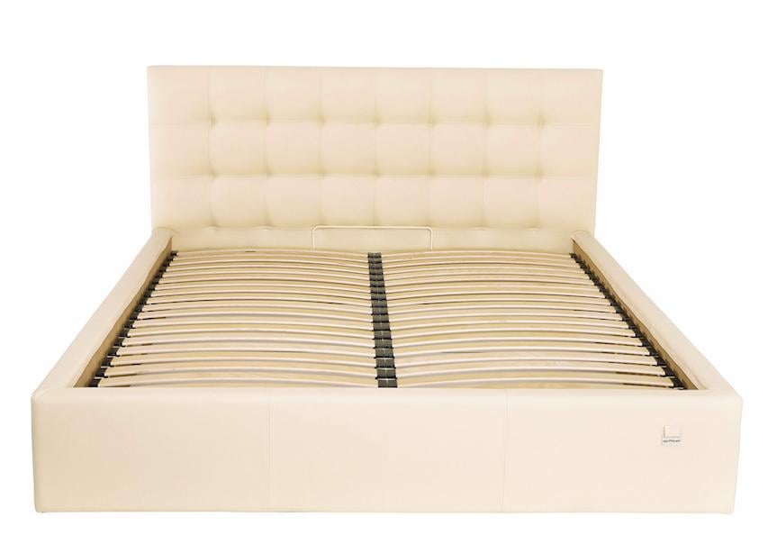 Кровать-подиум двуспальная ChesterNew Design Standart экокожа 180х190 см Бежевый Кровать-подиум двуспальная ChesterNew Design Standart экокожа 180х190 см Бежевый