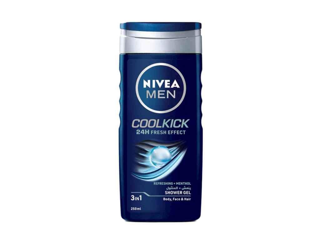 Гель для душу Nivea 3in1 COOL KICK 250 мл (891498)
