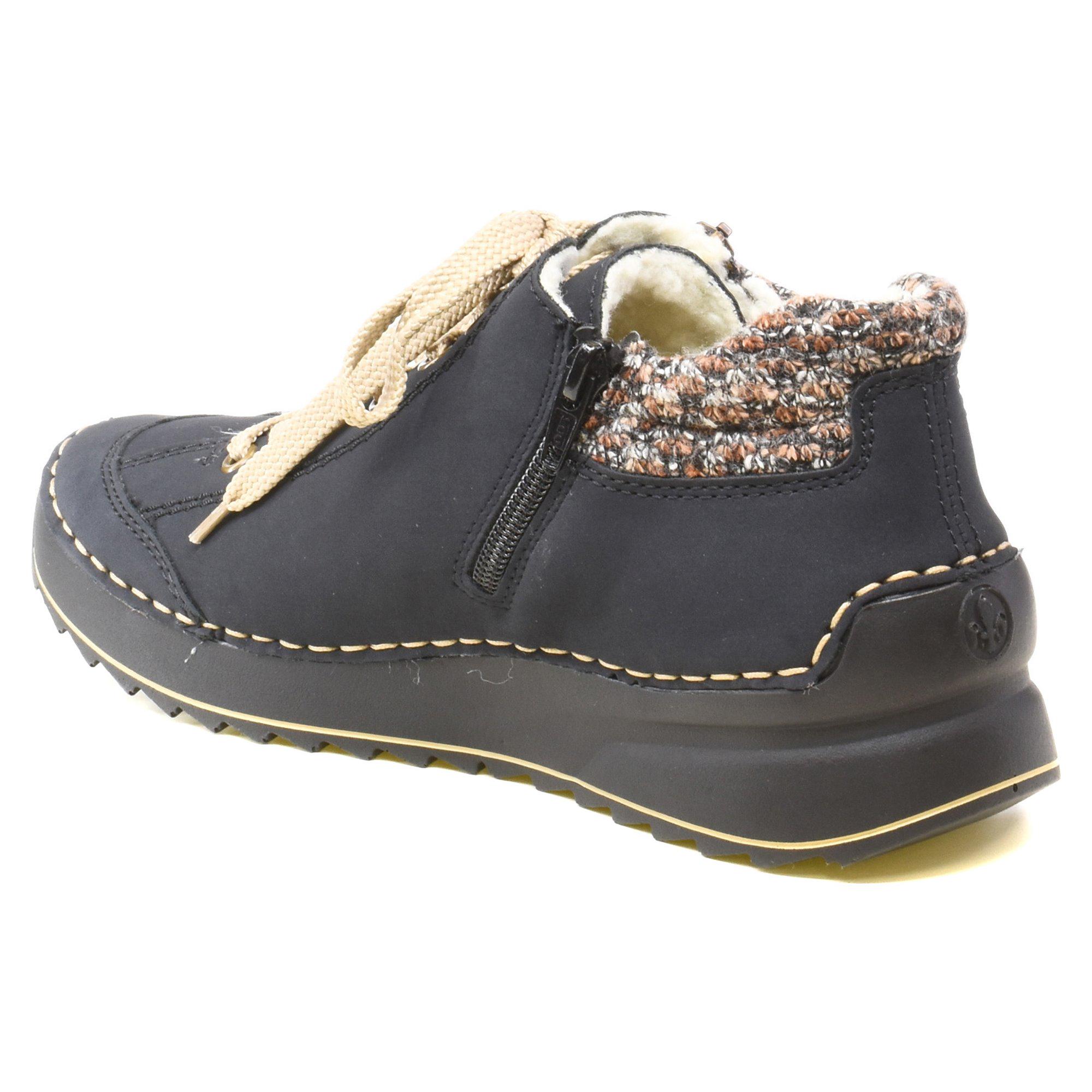 Черевики жіночі зимові Rieker р. 37 Темно-синій (013485-37) - фото 11 Черевики жіночі зимові Rieker р. 37 Темно-синій (013485-37) - фото 11