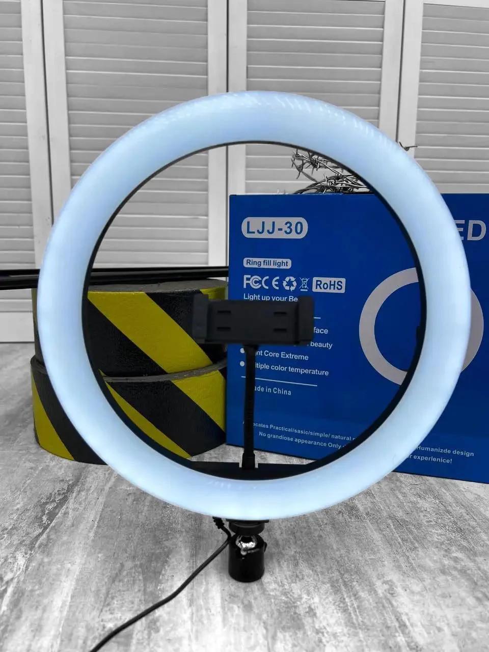 Лампа кільцева RGB LJJ-30 Ring Fill Light 30 см (24345964)