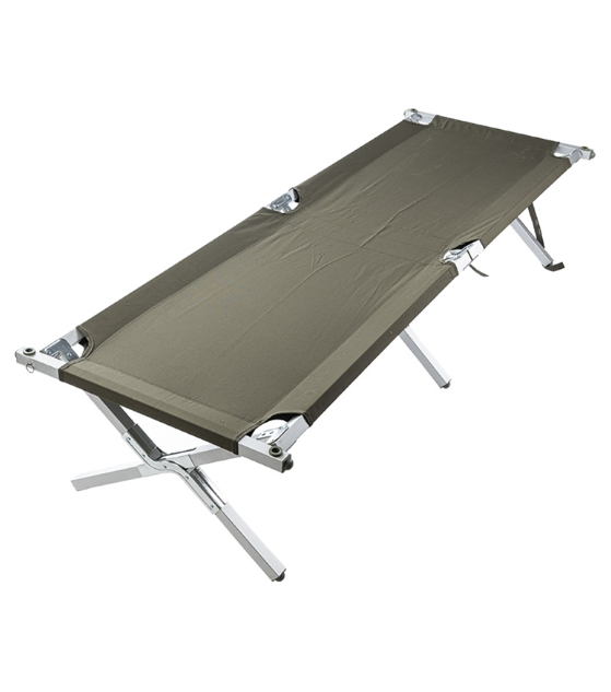 Раскладушка армейская Mil-Tec US FELDBETT ALU 160 кг 210x70 см Olive (14401000)