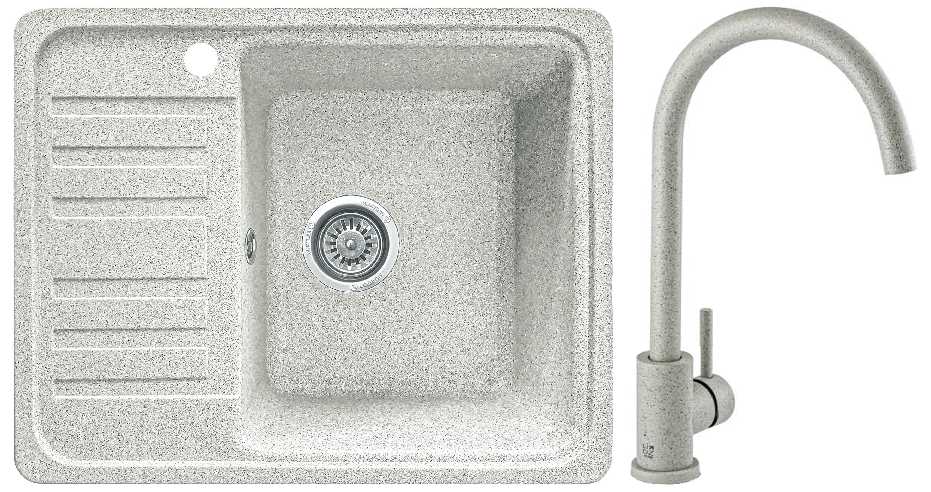 Мийка кухонна Valetti 9L зі змішувачем 570х460 мм Тера (11646321) - фото 1 Мийка кухонна Valetti 9L зі змішувачем 570х460 мм Тера (11646321) - фото 1