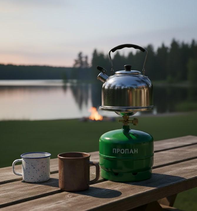 Похідний газовий комплект пальник та балон пропан/бутан 5 л (2104618806) - фото 9 Похідний газовий комплект пальник та балон пропан/бутан 5 л (2104618806) - фото 9