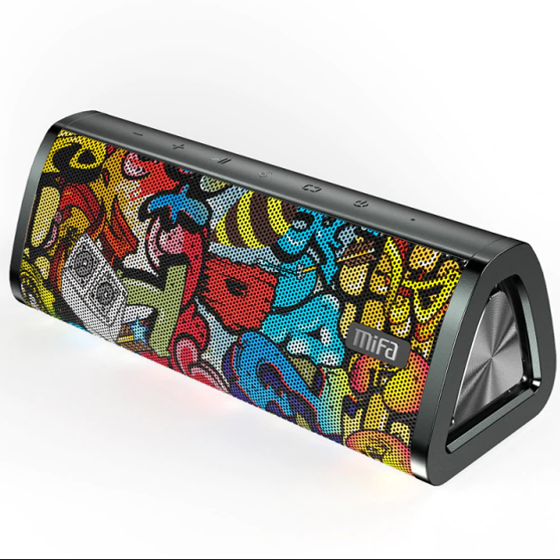 Портативная колонка MIFA A10 Plus Graffiti 20 Вт Bluetooth IPX7 (2741628536)