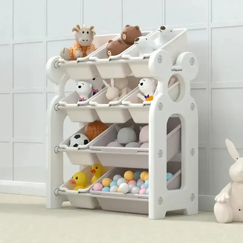 Органайзер для игрушек и вещей Lumpurini Michele M 10 контейнеров 4 яруса (C-KC003w)