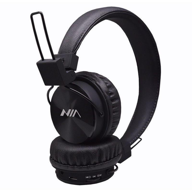 Наушники беспроводные Nia X3 с микрофоном Black (NIAZ33547BK)