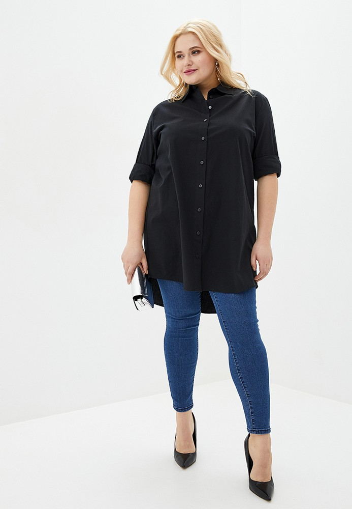 Блуза Jhiva р. 54 Чорний (70048610)