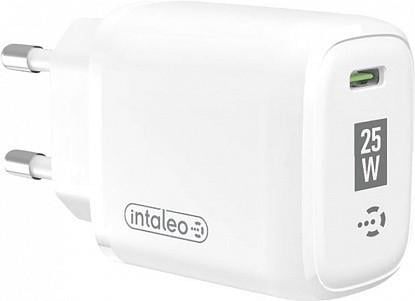 Устройство сетевое зарядное Intaleo TCGQPD125 USB Type-C 25W White