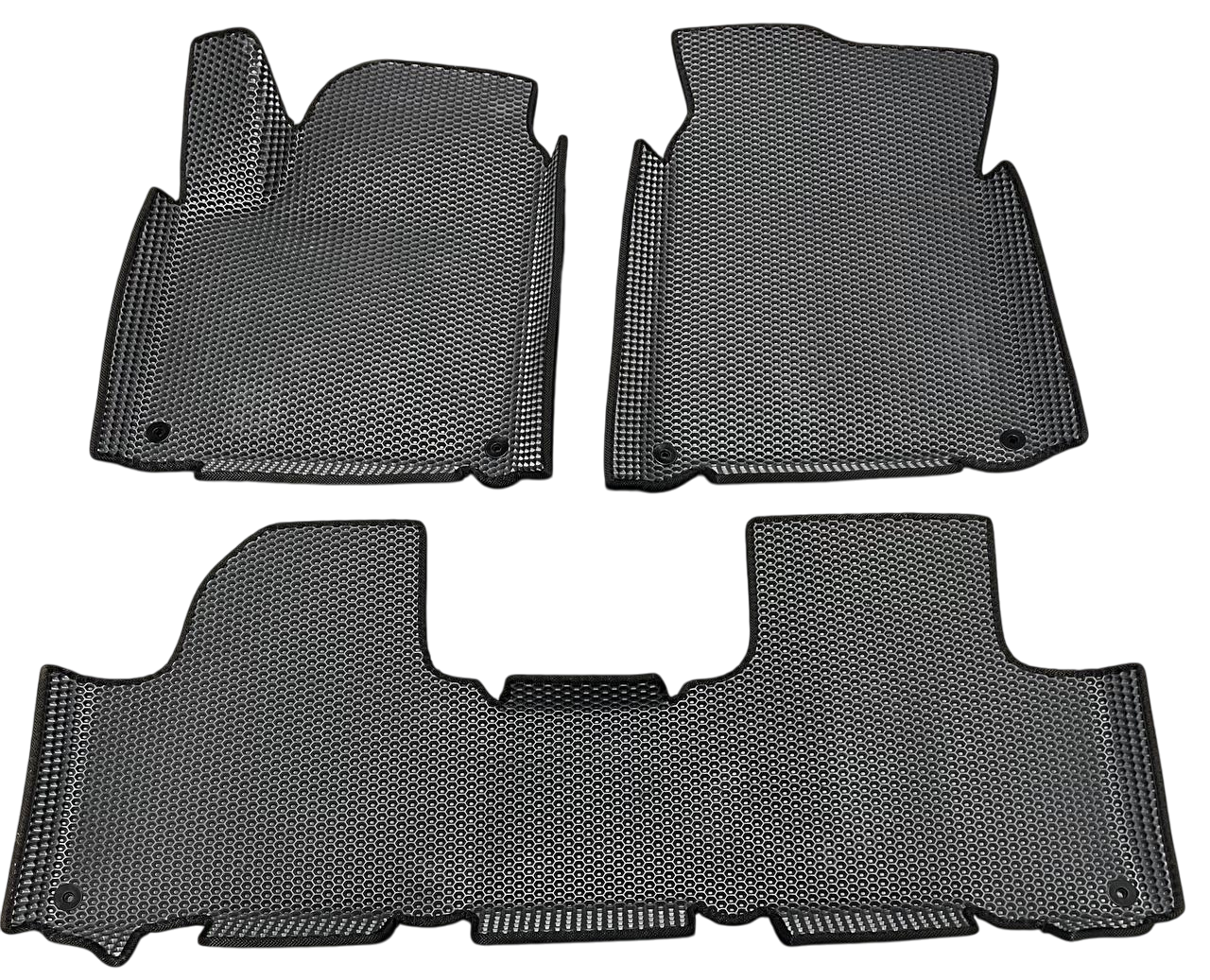 Коврики с бортиками EVA в салон с 3Д лапой для Ssang Yong Korando 2010+ г. (2483437944)