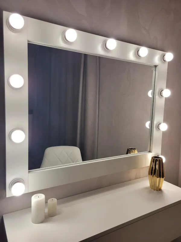 Зеркало гримерное Аметист 800х1000 мм Зеркало гримерное Аметист 800х1000 мм