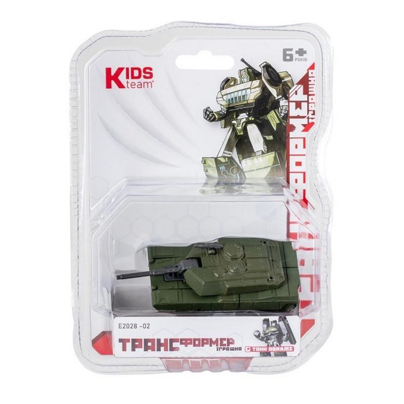 Трансформер игрушечный Kids Team Танк Abrams Зеленый (IM-176-M-921)