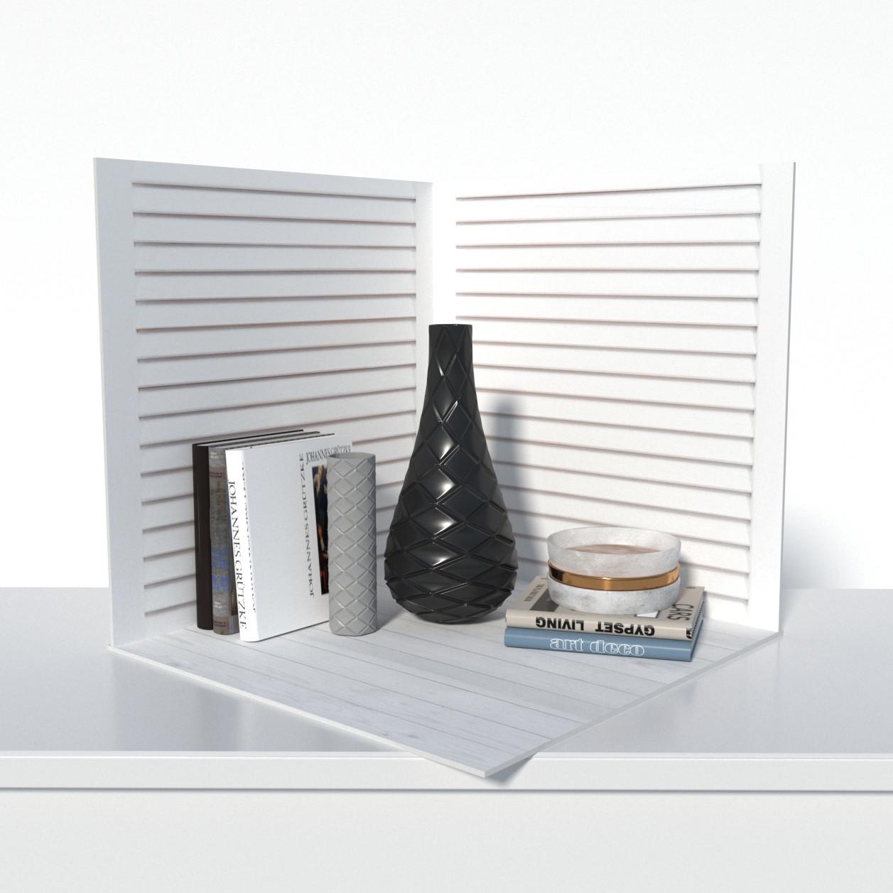 Фотофон пластиковый угловой 3D PolyPlast 60x60x60 см №61029