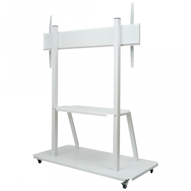 Стойка мобильная SECTOR ПС-01 подставка для телевизора/интерактивной панели 55-100" White (23793664) - фото 3