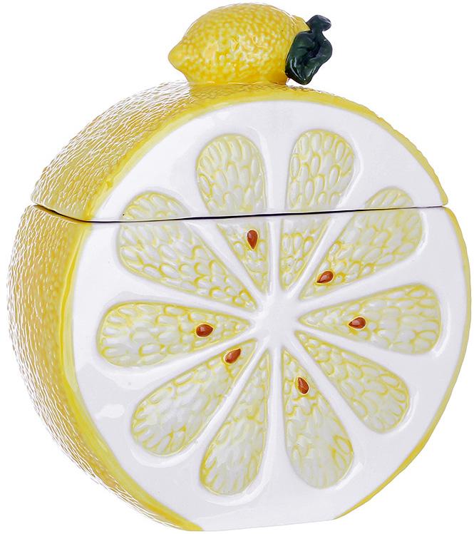 Банка керамическая Lemon для сыпучих продуктов 900 мл