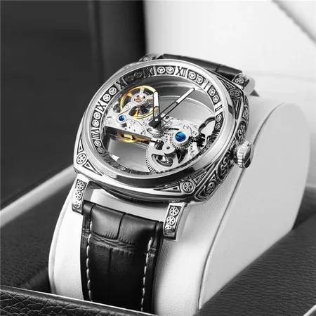 Наручний годинник Forsining 8263 Silver (1955) - фото 4 Наручний годинник Forsining 8263 Silver (1955) - фото 4