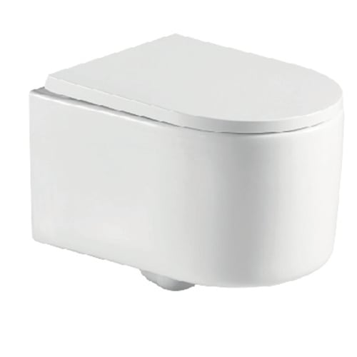 Унітаз підвісний MIXXUS Premium Tornado1.0 MP6476 безобідковий із сидінням з мікроліфтом (229144)