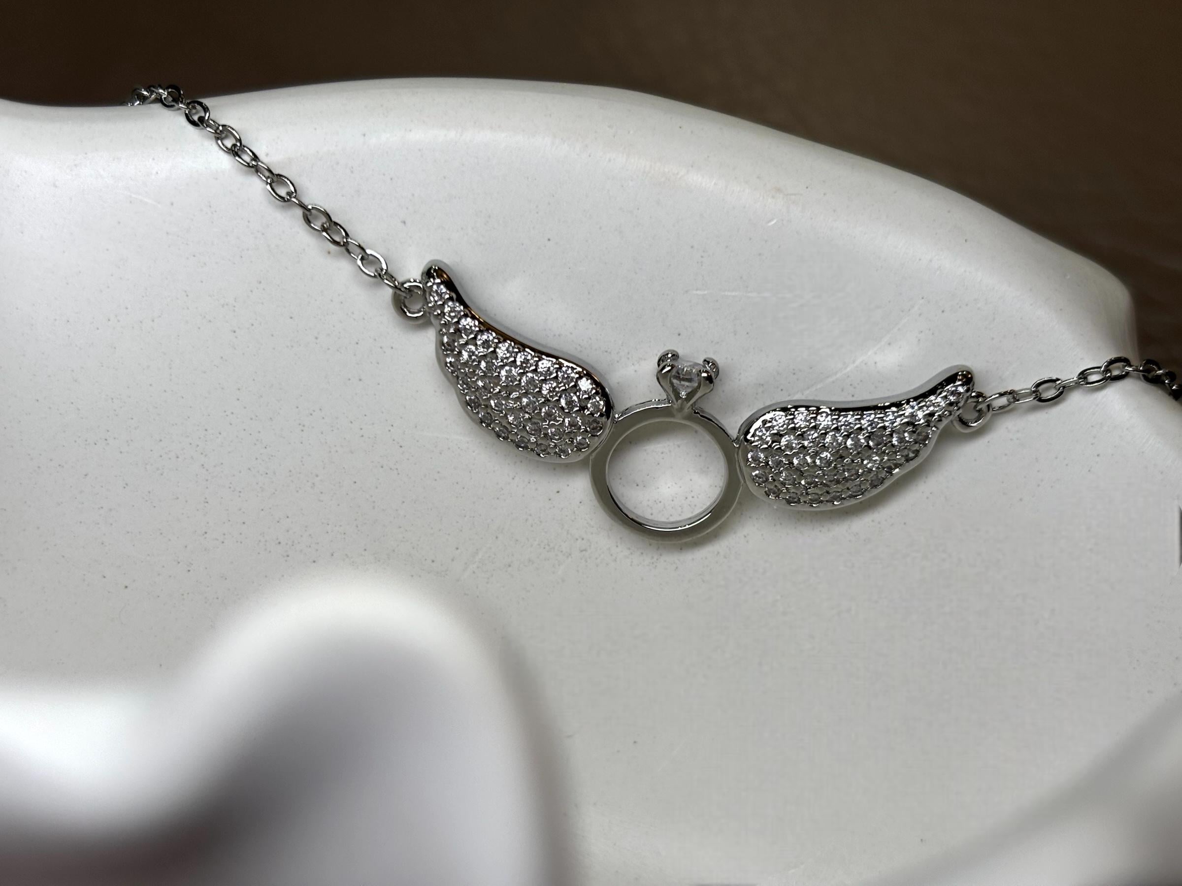 Колье Mirshine Wings Silver (25547110) - фото 4