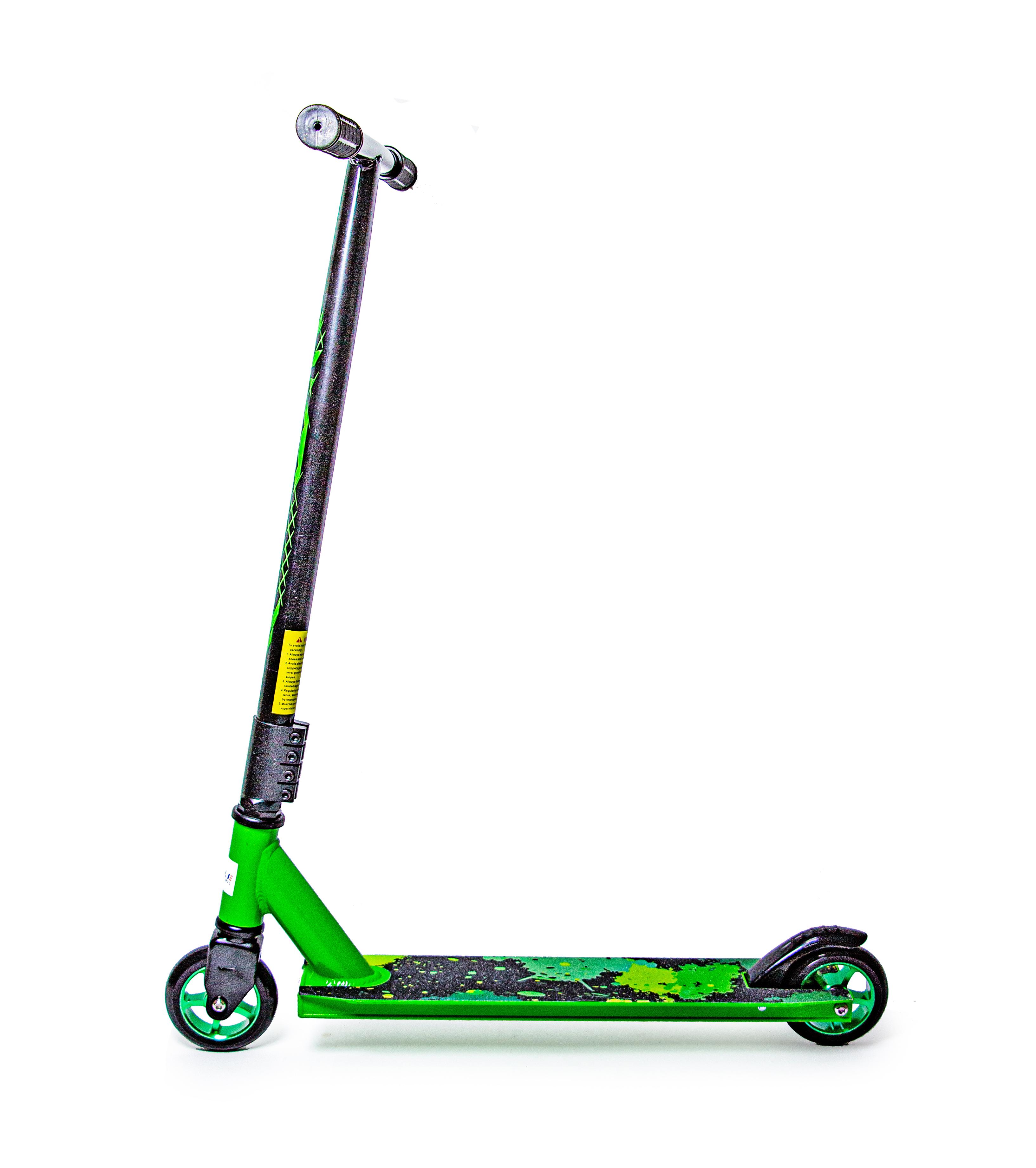 Самокат трюковый Scale Sports Active ABEC-9 четырехболтовый Green (981735228) - фото 3