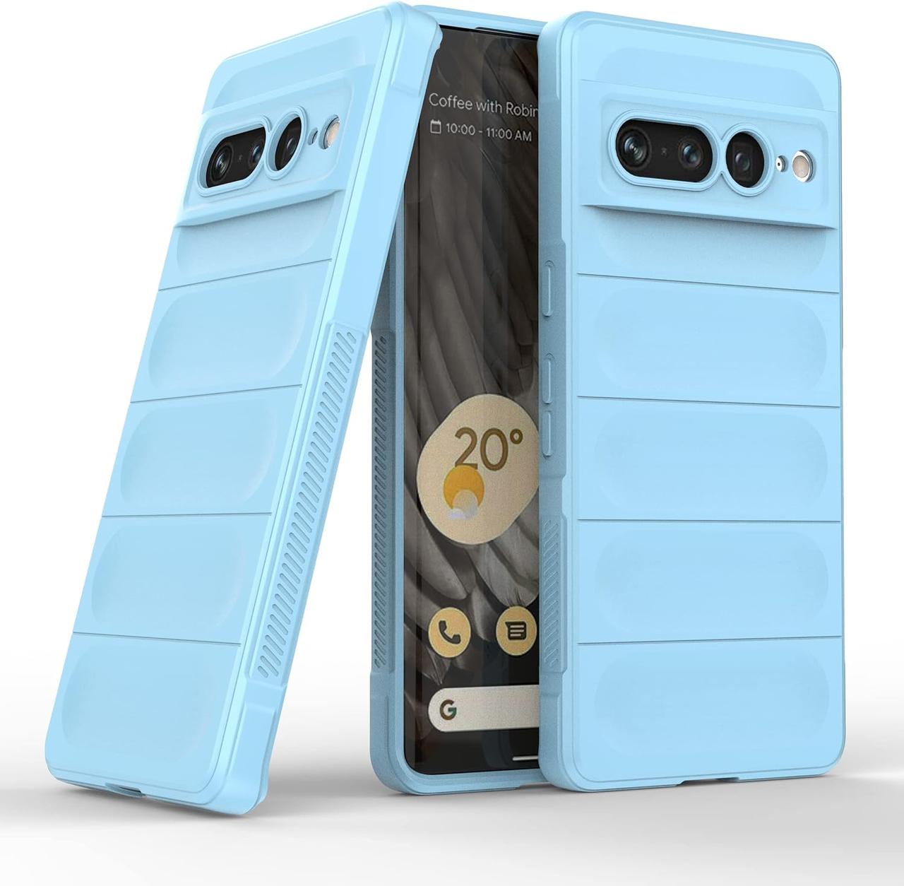 Чехол Ricco Phantom Shield для Google Pixel 7 Pro (светло-голубой)