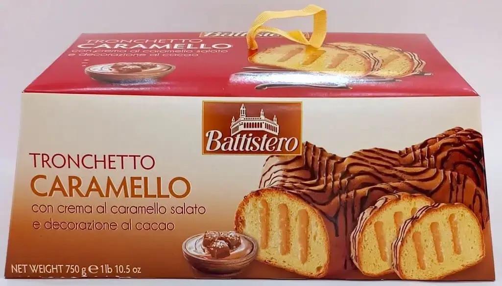Кекс Battistero Tronchetto Caramello 750 г