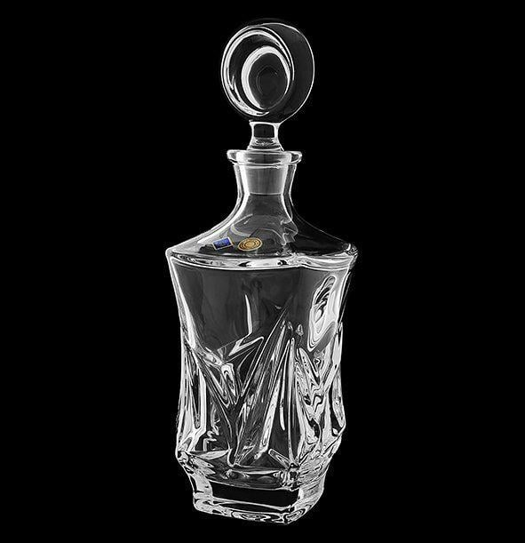Графін для віскі Bohemia Princess фігурний кришталь 800 мл (49C78/1/77K67/080)