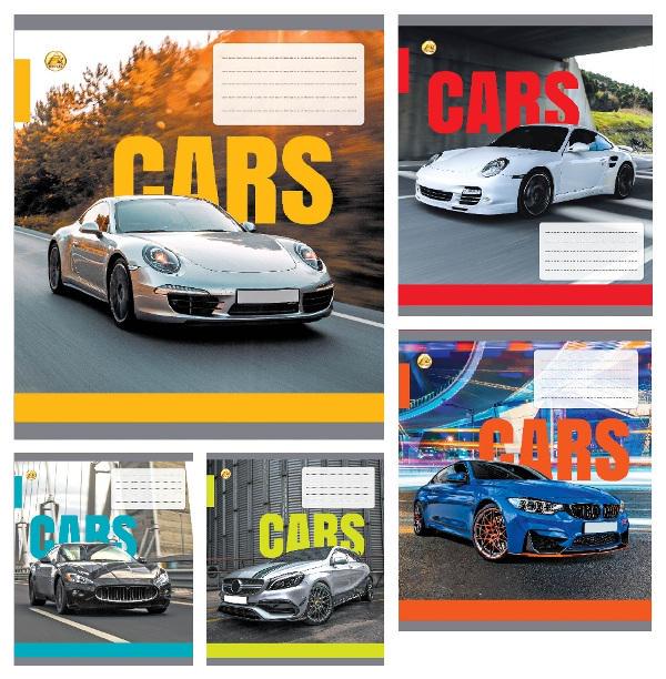 Зошити учнівські Тетрада ТЕ21206 Авто 18 арк. 20 шт. в уп. (MTT-146706) Зошити учнівські Тетрада ТЕ21206 Авто 18 арк. 20 шт. в уп. (MTT-146706)