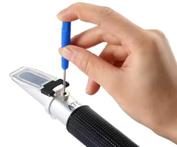 Рефрактометр АТС для вина/винограда 0-25% спирта 0-40% сахара (2814357164) - фото 5