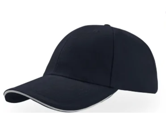 Кепка Atlantis Liberty Sandwich 6-ти панельная Темно-синий с белым (LISANVBI) - фото 1