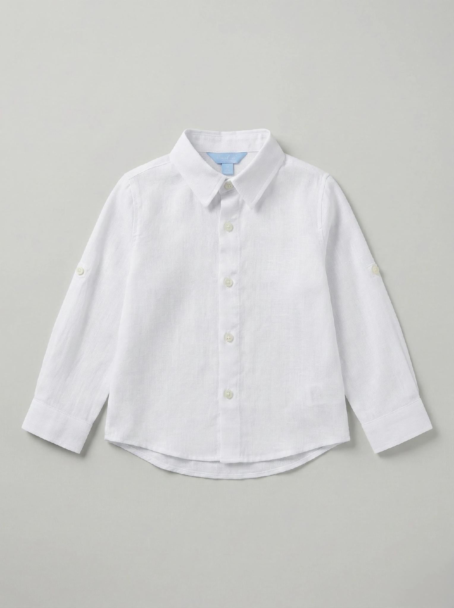 Рубашка классическая для мальчика La'ciel 2-3 года 98 см Белый (7878701712111) Рубашка классическая для мальчика La'ciel 2-3 года 98 см Белый (7878701712111)