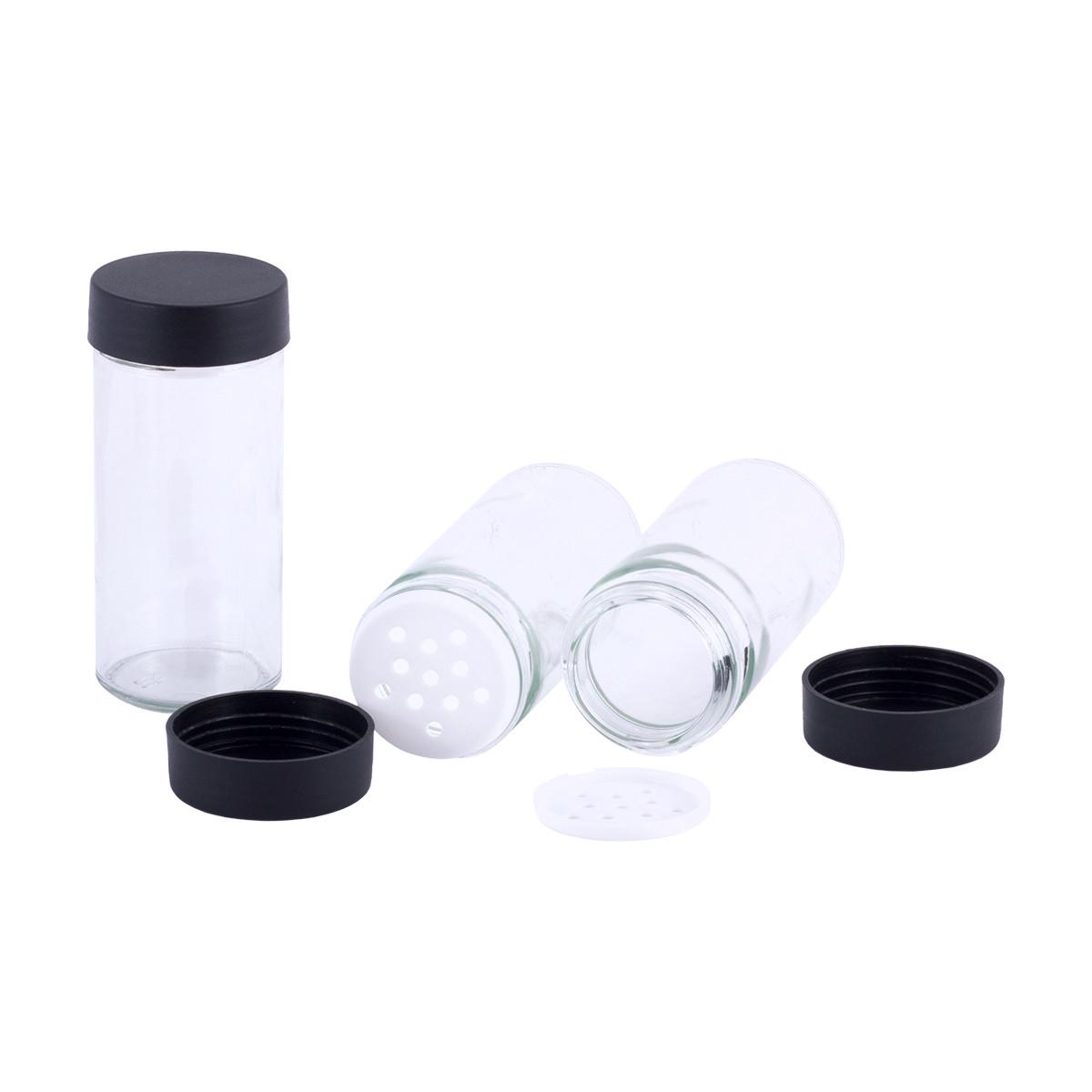 Набір ємностей Kamille Vizo для спецій на круглій підставці 16 шт. - фото 2 Набір ємностей Kamille Vizo для спецій на круглій підставці 16 шт. - фото 2