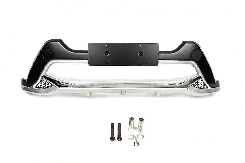 Накладка на передний бампер Cixtai для Toyota Rav 4 2013-2018 гг. abs-пластик