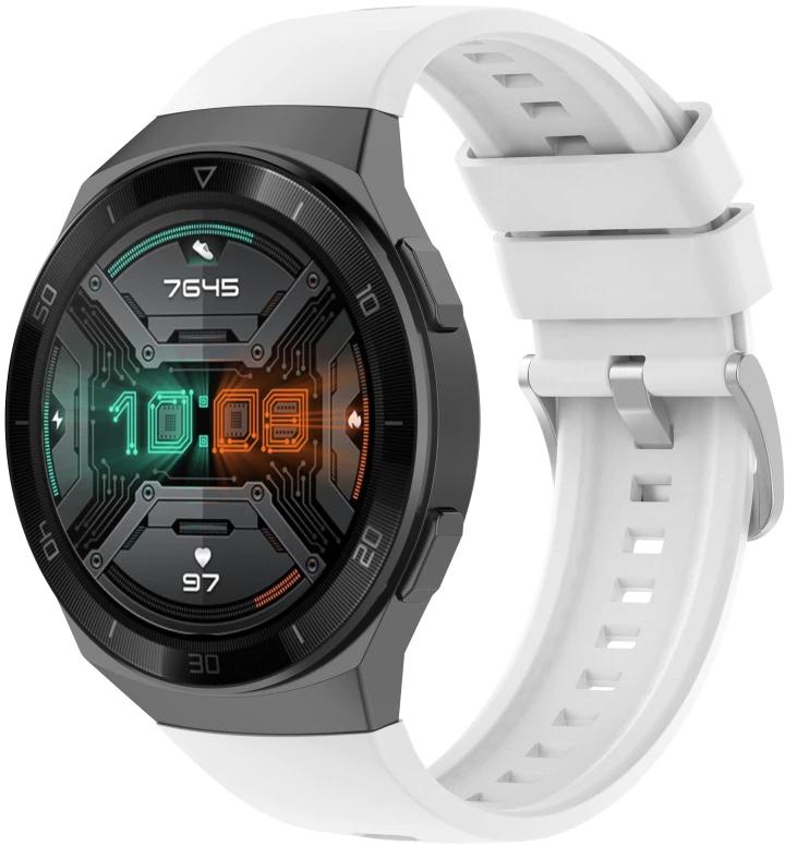 Ремешок Jsota для Huawei Watch GT2e 46 мм White (22066-29) - фото 1 Ремешок Jsota для Huawei Watch GT2e 46 мм White (22066-29) - фото 1