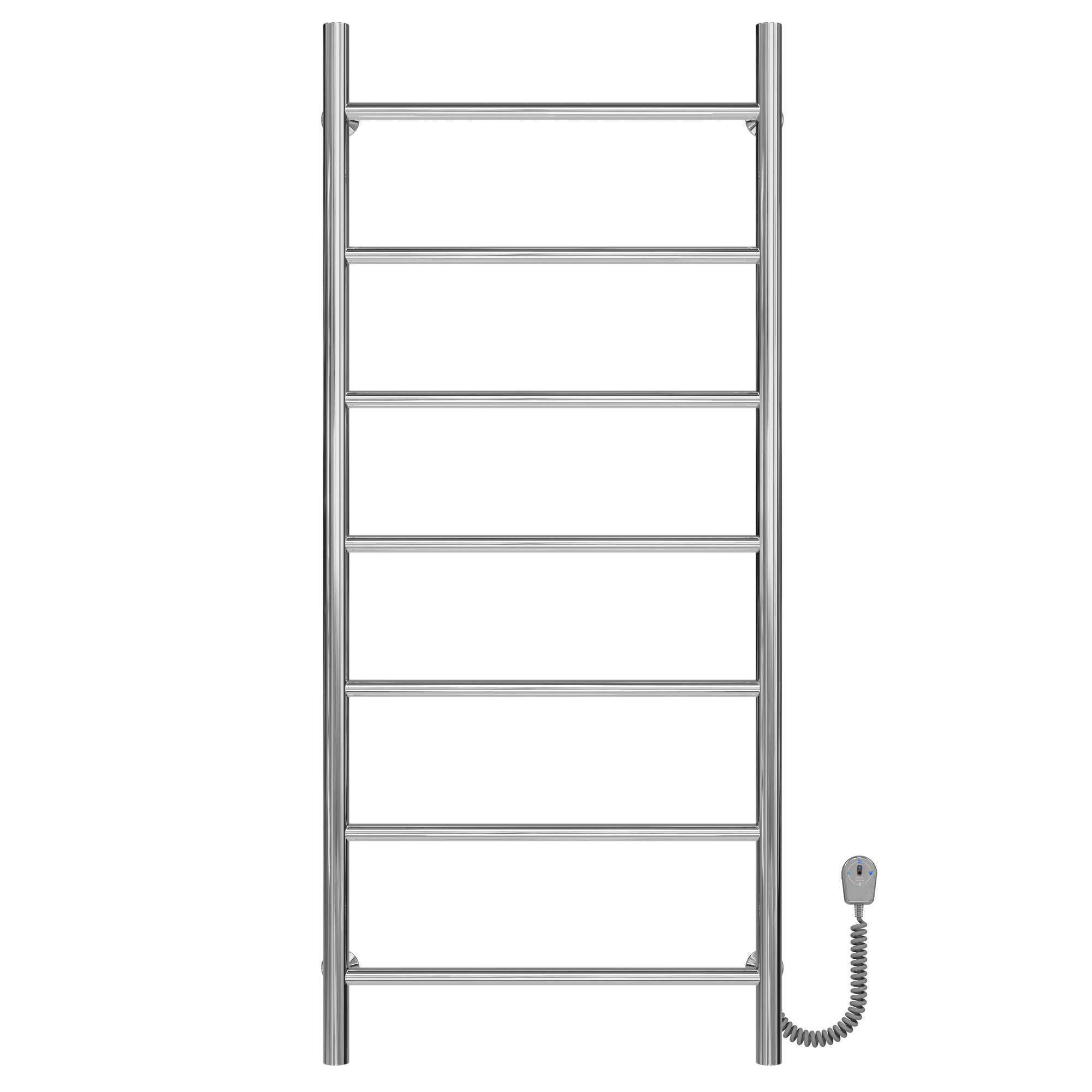 Полотенцесушитель электрический Deffi Орион П7 EF16 правое подключение нержавеющая сталь 500x1200 мм Хром (C.OR.120.50.7.ECR5)